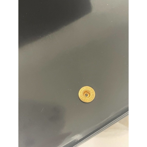 NEW SAINT LAURENT PATENT LEATHER GOLD CHAIN WALLET BAG PURSE BOX! - Picture 11 of 16